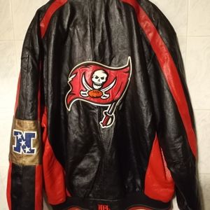 Leather Tampa Bay Buccaneers coat